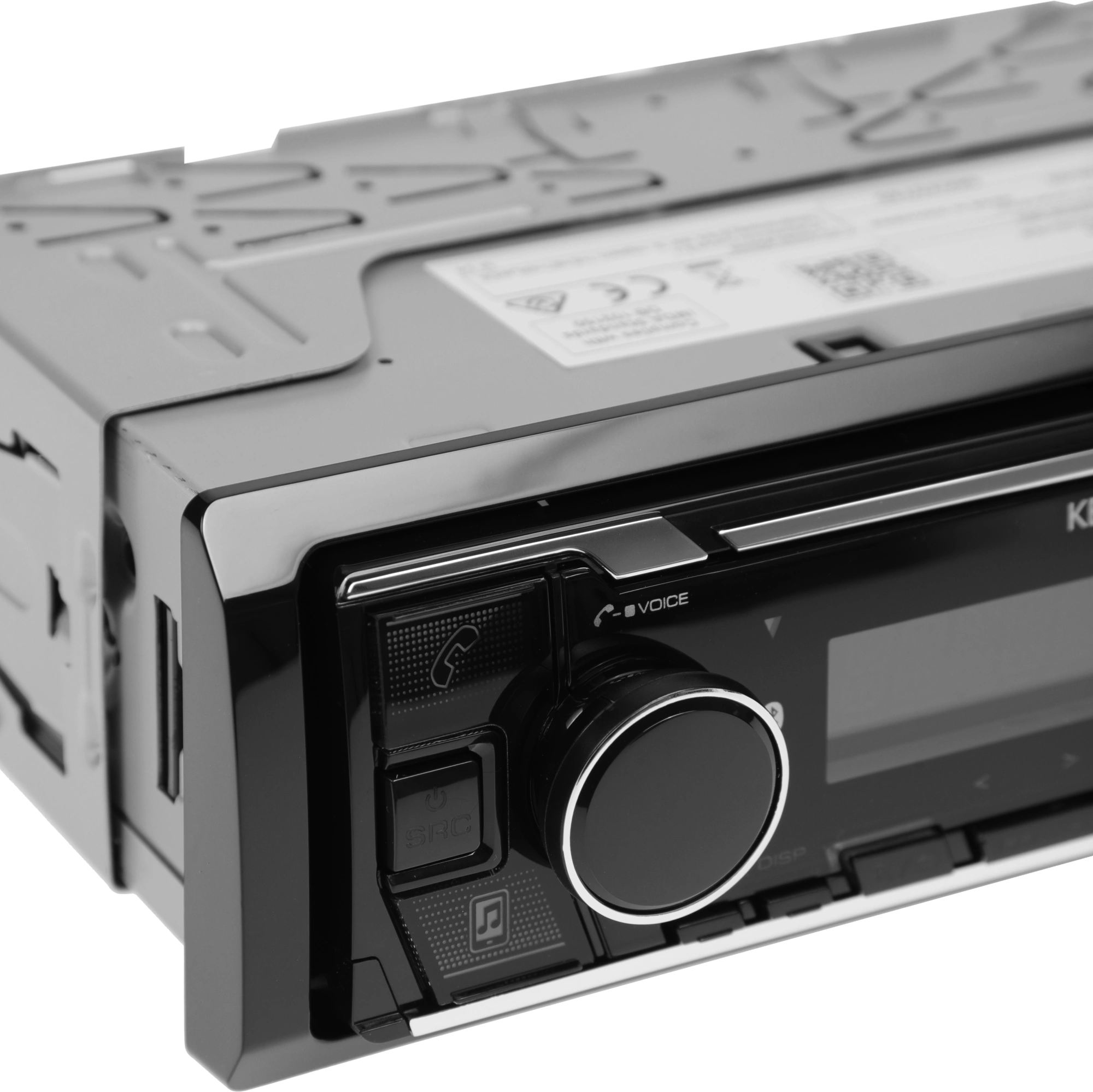 Автомагнитола Kenwood KMM-BT408 1DIN 4x50Вт v4.2 DSP 3 — миниатюра 13
