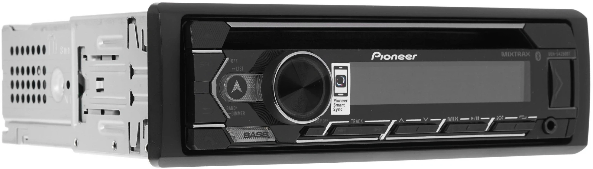 Автомагнитола Pioneer DEH-S4250BT 1DIN 4x50Вт ПДУ RDS — миниатюра 4