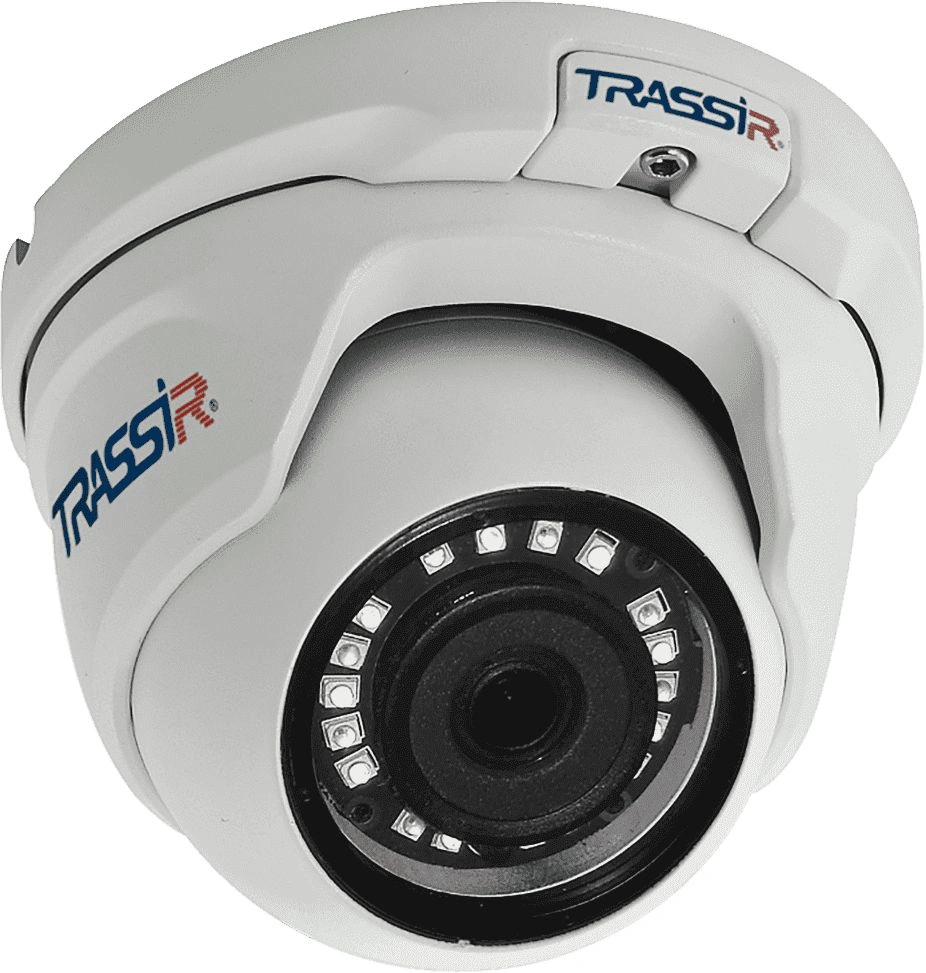 Камера видеонаблюдения IP Trassir TR-D4S5 2.8-2.8мм цв. корп.:белый — фото 1