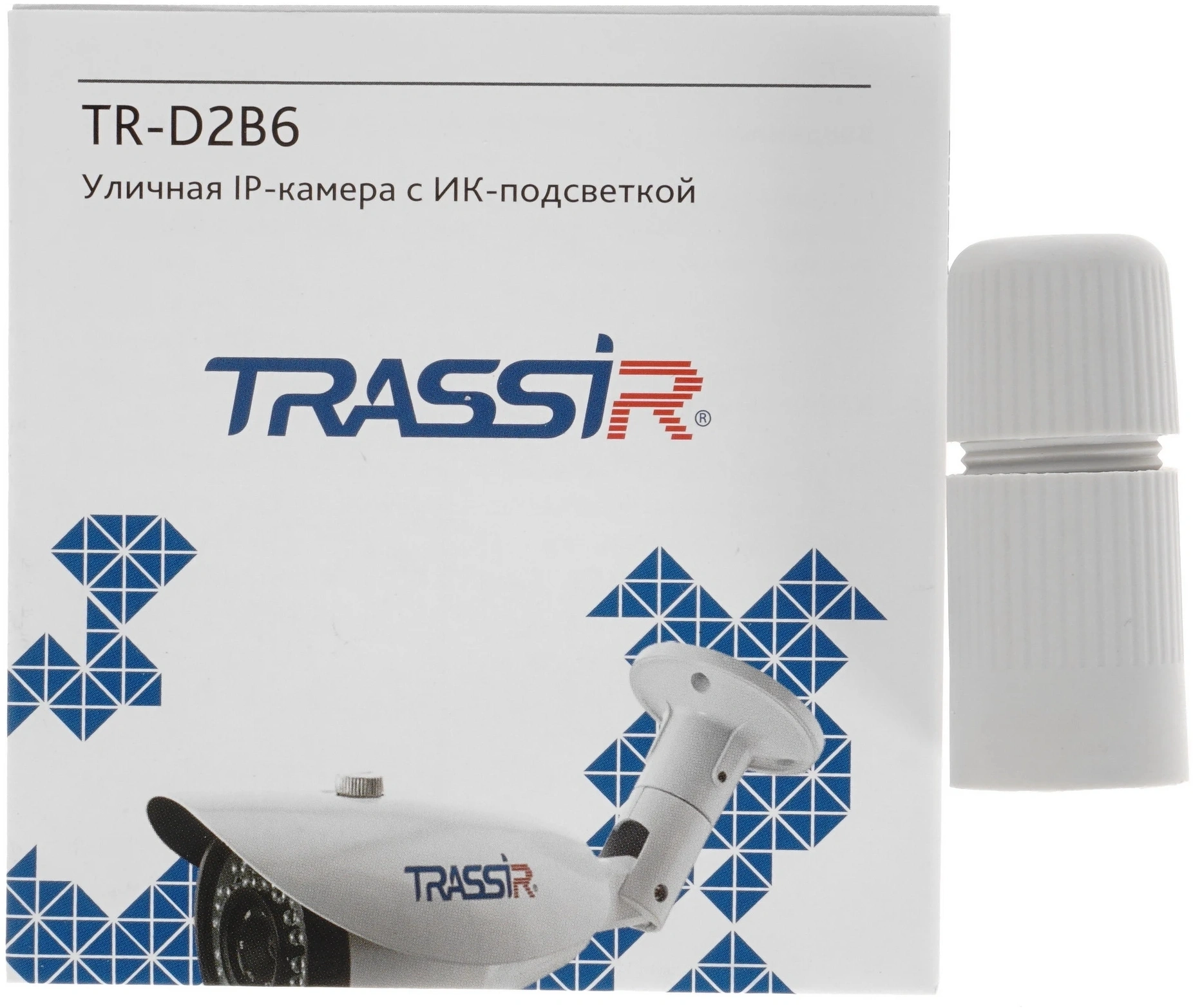 Камера видеонаблюдения IP Trassir TR-D2B6 2.7-13.5мм цв. корп.:белый — миниатюра 3
