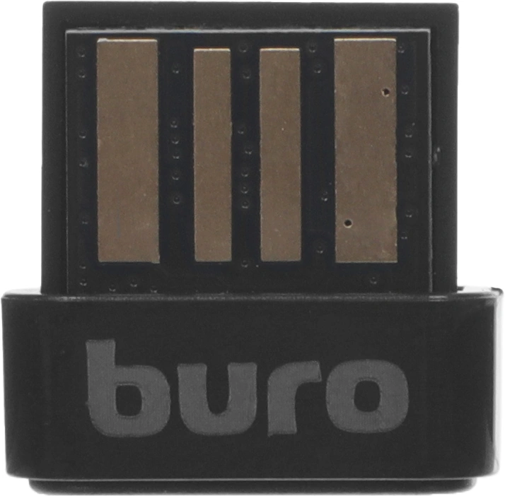 Адаптер USB Buro BU-BT531-nano BT5.3+EDR class 1.5 20м черный — миниатюра 4