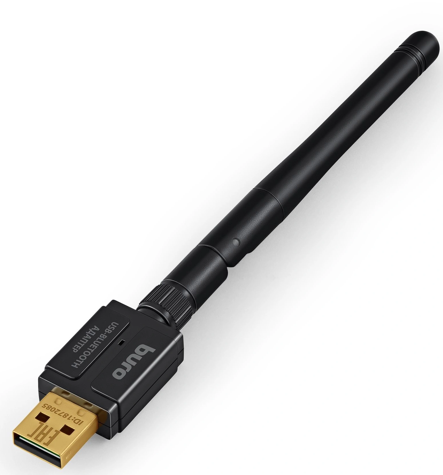 Адаптер USB Buro BU-BT532 BT5.3+EDR class 1 100м черный — миниатюра 3