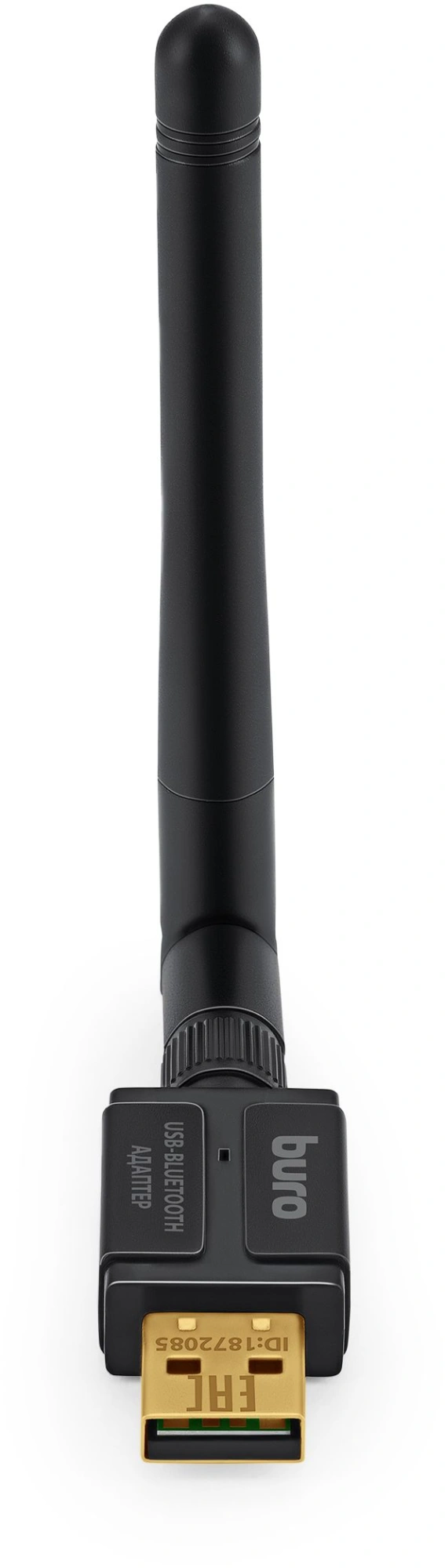 Адаптер USB Buro BU-BT532 BT5.3+EDR class 1 100м черный — миниатюра 2