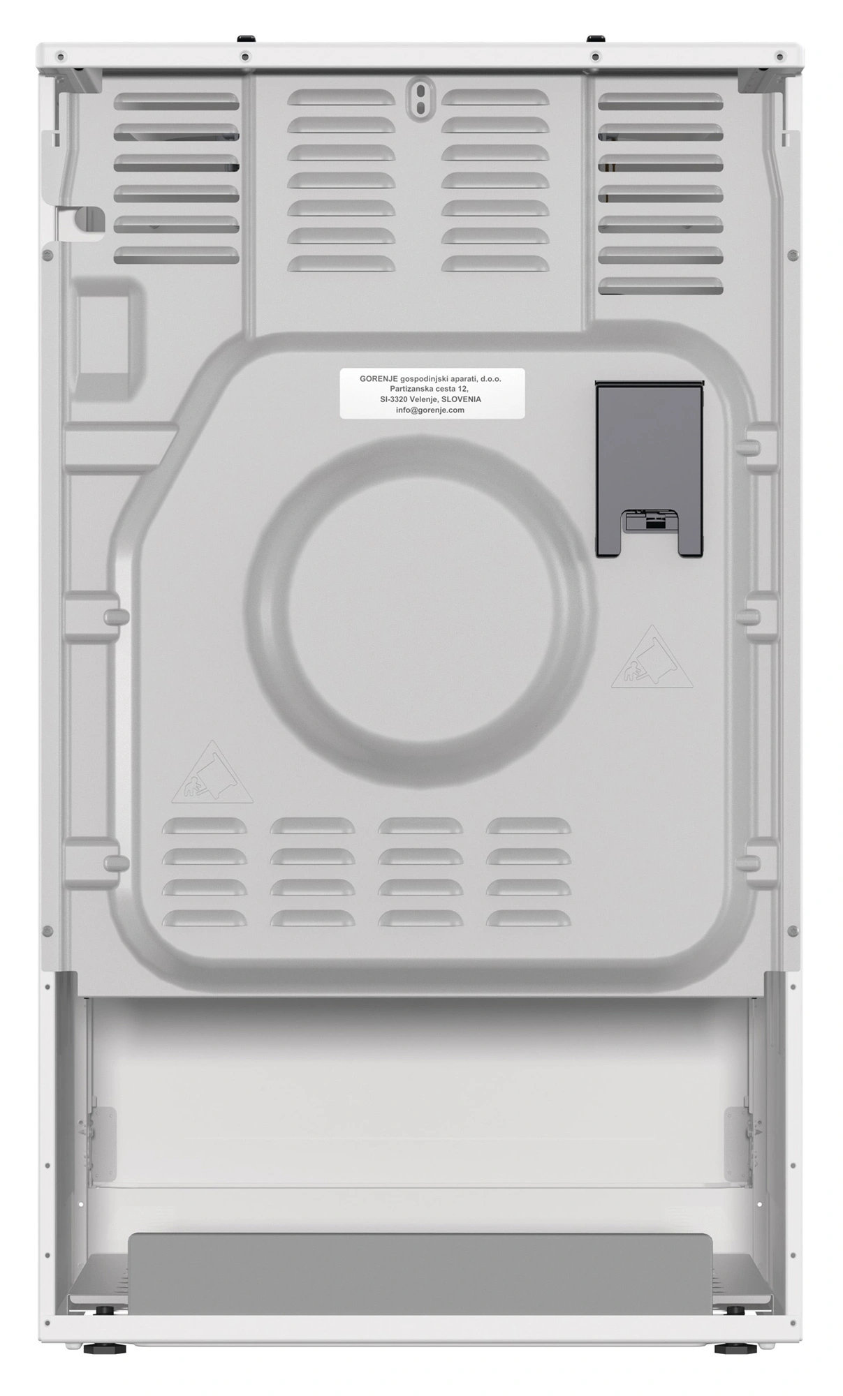 Плита Газовая Gorenje GG5A12WH белый (без крышки) реш.сталь — миниатюра 9