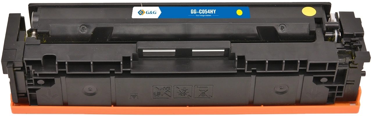 Картридж лазерный G&G GG-C054HY желтый (2300стр.) для Canon LBP621/623 MF641/643/645 — миниатюра 2