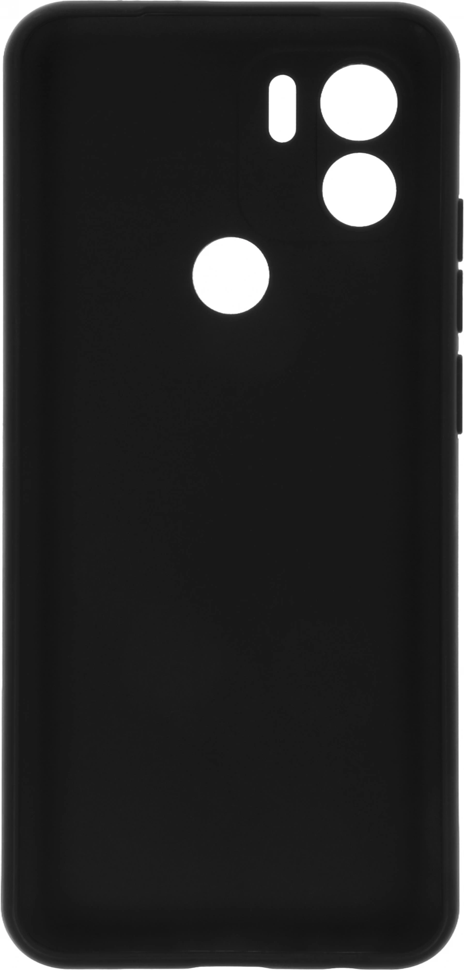 Чехол (клип-кейс) BoraSCO для Xiaomi Redmi A1+ Silicone Case черный (70938) — миниатюра 2