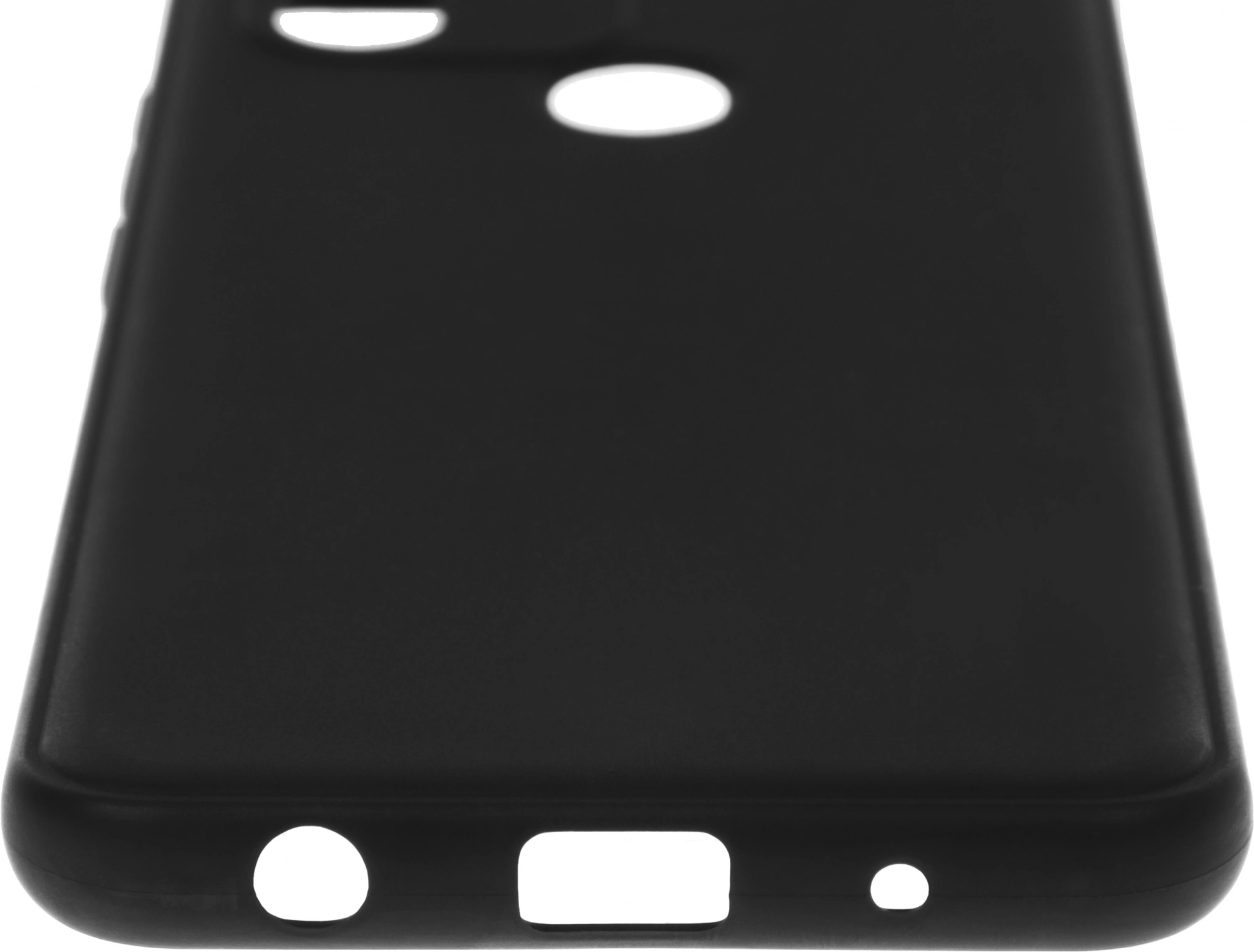 Чехол (клип-кейс) BoraSCO для Xiaomi Redmi A1+ Silicone Case черный (70938) — миниатюра 4