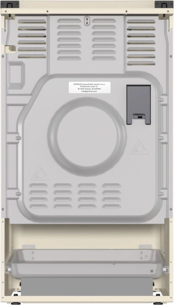 Плита Комбинированная Gorenje GKS5B70CLI бежевый (металлическая крышка) реш.чугун — миниатюра 12