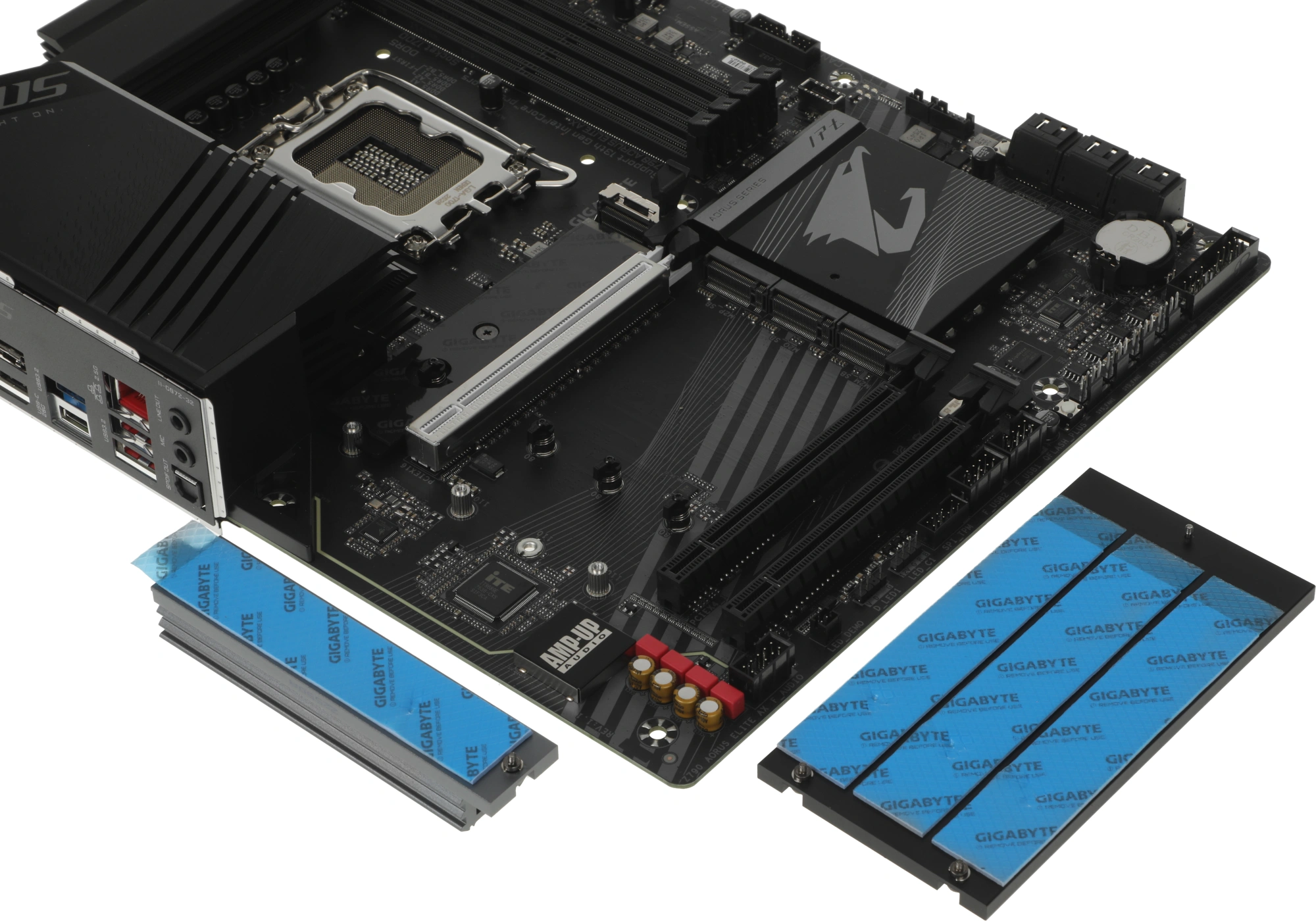 Материнская плата Gigabyte Z790 AORUS ELITE AX Soc-1700 Intel Z790 4xDDR5 ATX AC`97 8ch(7.1) 2.5Gg RAID+HDMI+DP — миниатюра 12