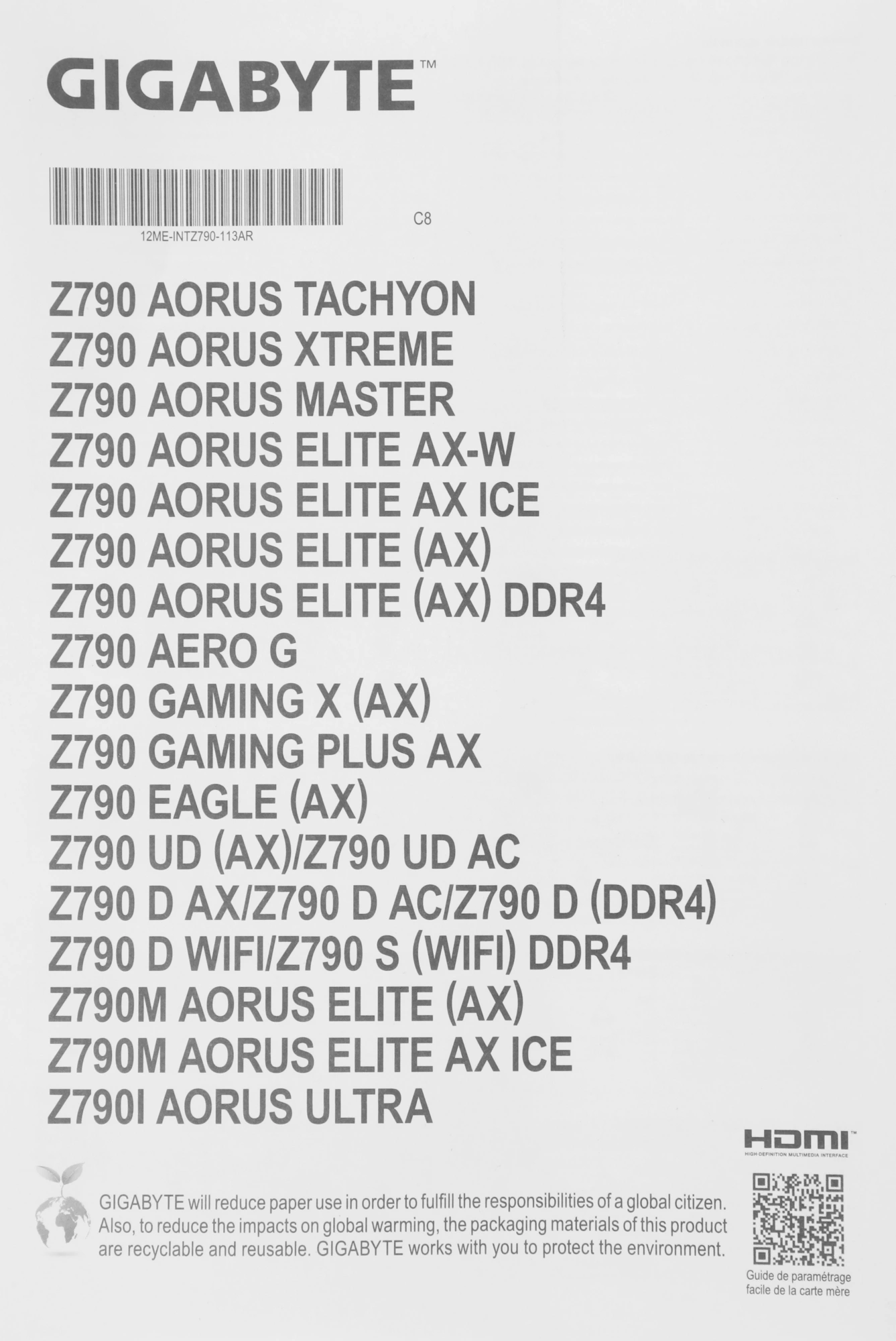 Материнская плата Gigabyte Z790 AORUS ELITE AX Soc-1700 Intel Z790 4xDDR5 ATX AC`97 8ch(7.1) 2.5Gg RAID+HDMI+DP — миниатюра 15