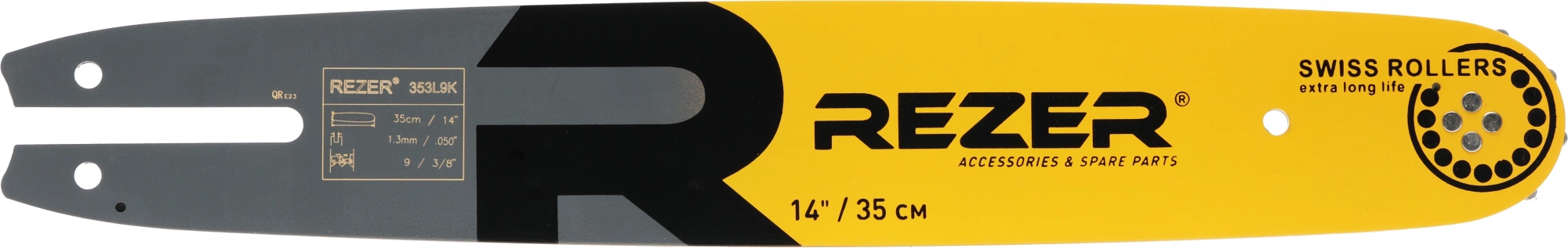 Шина для цепных пил Rezer 353 L 9 K 3/8" (03.016.00003) — миниатюра 2