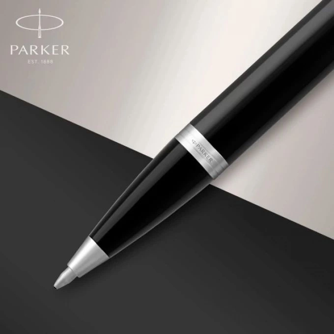 Ручка шариков. Parker IM Core K321 (1931665) Black CT M син. черн. подар.кор. — миниатюра 9