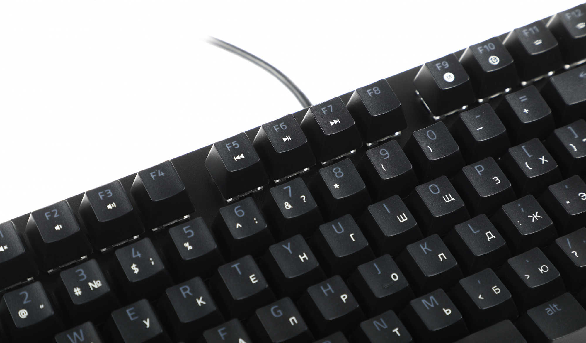 Клавиатура Razer BlackWidow V3 TKL механическая черный/черный USB Multimedia for gamer LED (RZ03-03490700-R3R1) кабель 1.8м — миниатюра 6