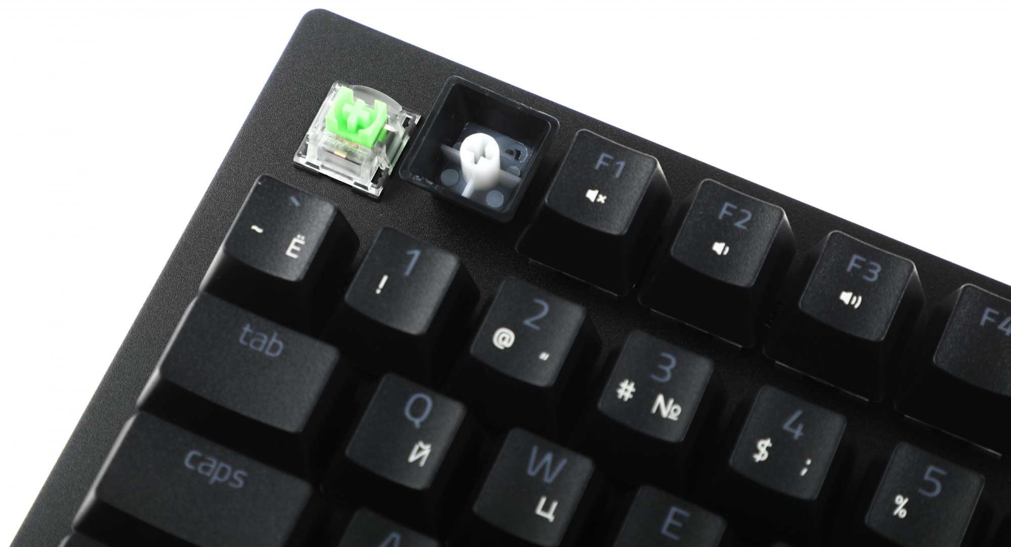 Клавиатура Razer BlackWidow V3 TKL механическая черный/черный USB Multimedia for gamer LED (RZ03-03490700-R3R1) кабель 1.8м — миниатюра 7