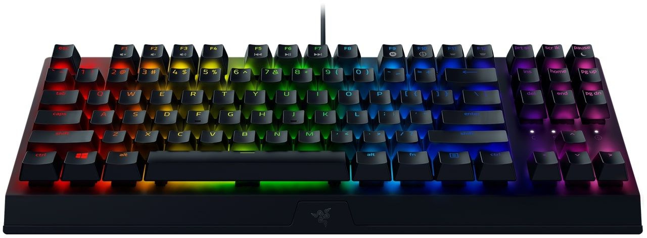Клавиатура Razer BlackWidow V3 TKL механическая черный/черный USB Multimedia for gamer LED (RZ03-03490700-R3R1) кабель 1.8м — миниатюра 21
