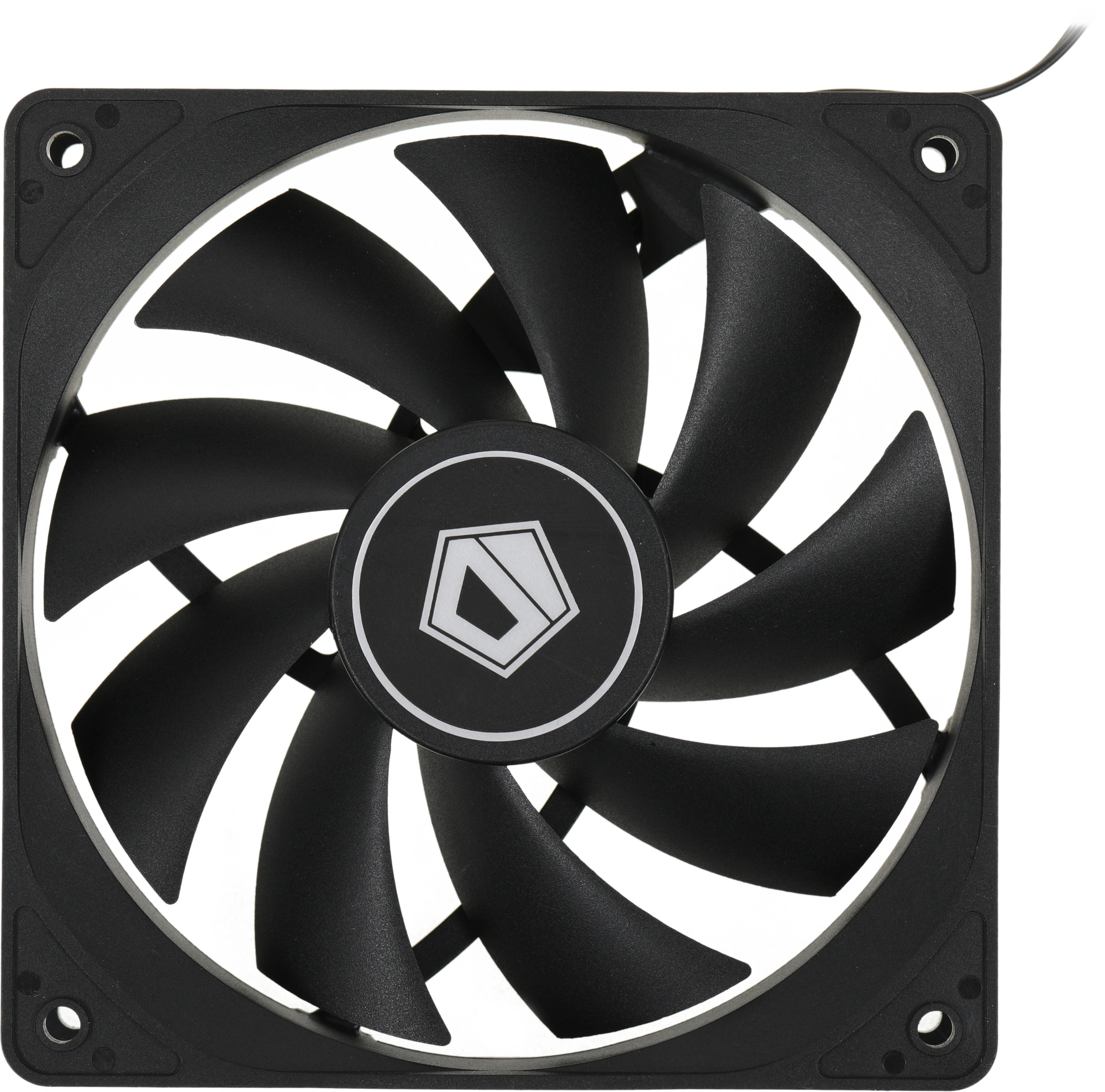 Вентилятор для корпуса ID-Cooling FL-12025K 120х120x25 черный 3-pin 21дБ Ret — миниатюра 9