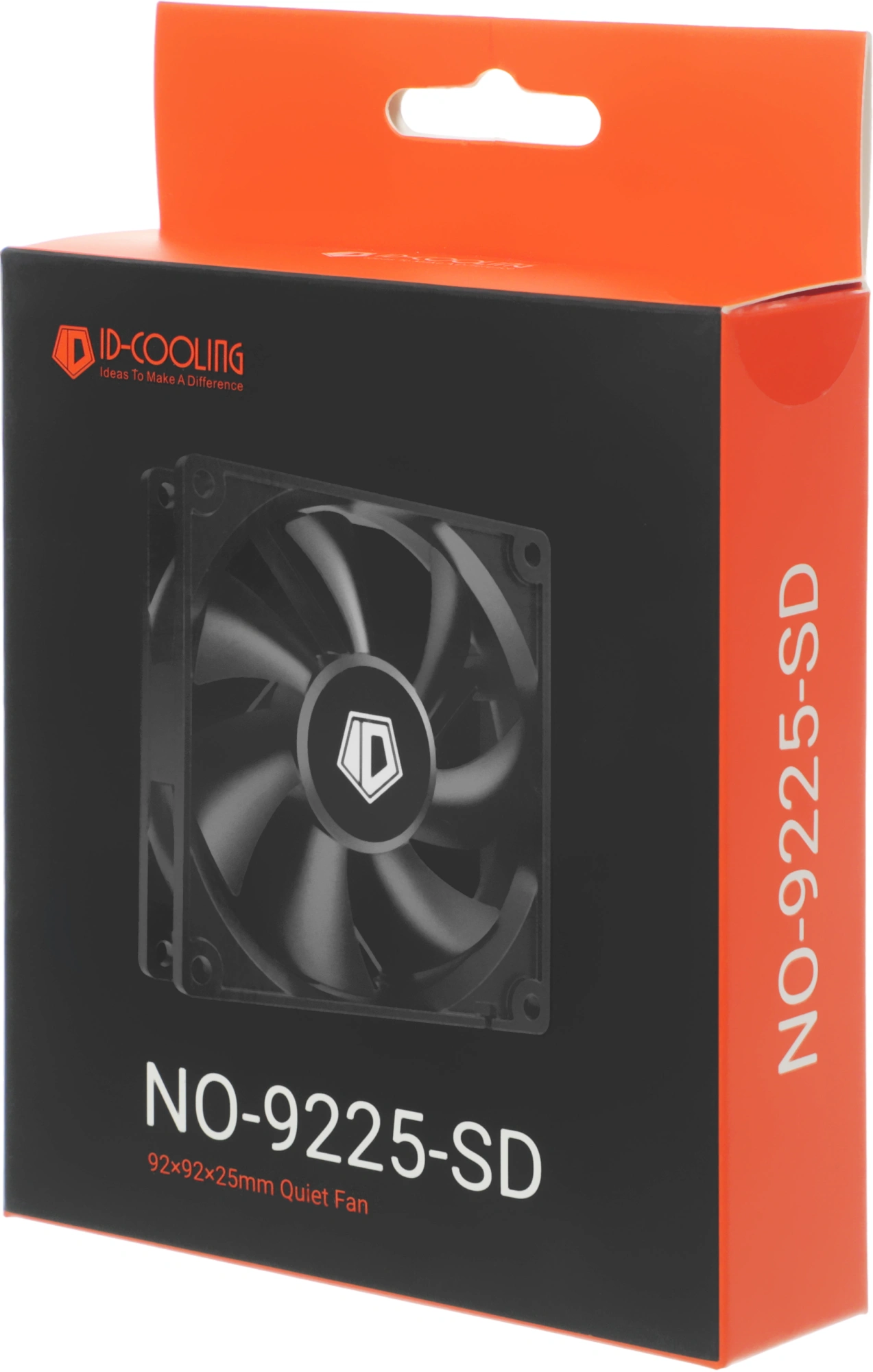 Вентилятор для корпуса ID-Cooling NO-9225-SD 92х92x25 черный 3-pin 29дБ Ret — миниатюра 4