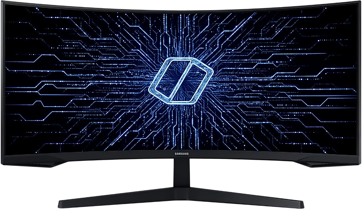 Монитор Samsung 34" Odyssey G5 C34G55TWWI черный VA LED 1ms 21:9 HDMI матовая 250cd 178гр/178гр 3440x1440 165Hz DP UW 5.6кг — миниатюра 2