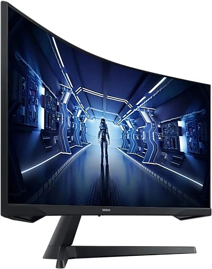 Монитор Samsung 34" Odyssey G5 C34G55TWWI черный VA LED 1ms 21:9 HDMI матовая 250cd 178гр/178гр 3440x1440 165Hz DP UW 5.6кг — миниатюра 6