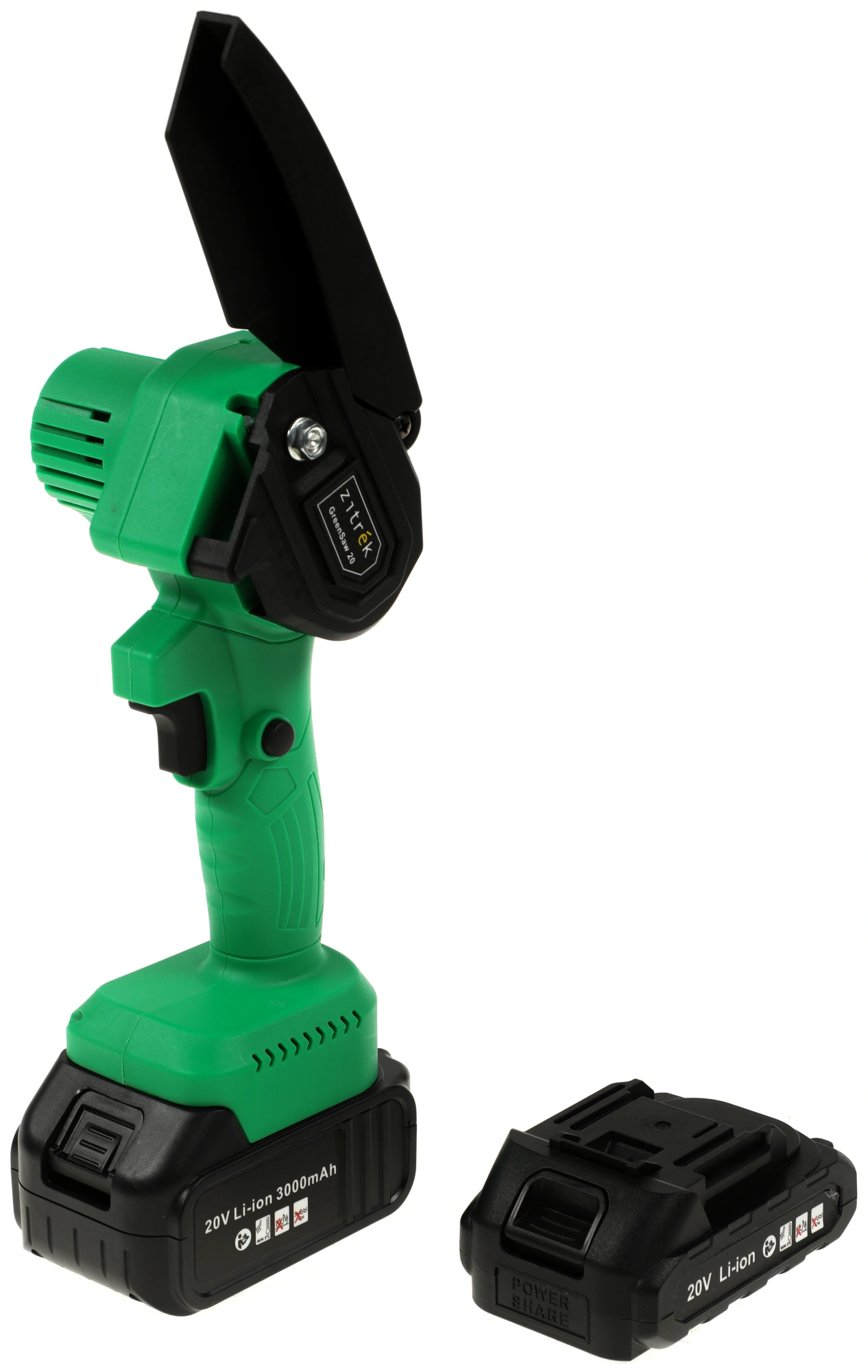 Цепная пила Zitrek Green Saw 20 Extrapower аккум. дл.шины:6" (15.2cm) 2аккум. 3Ач ЗУ (082-1851) — миниатюра 13