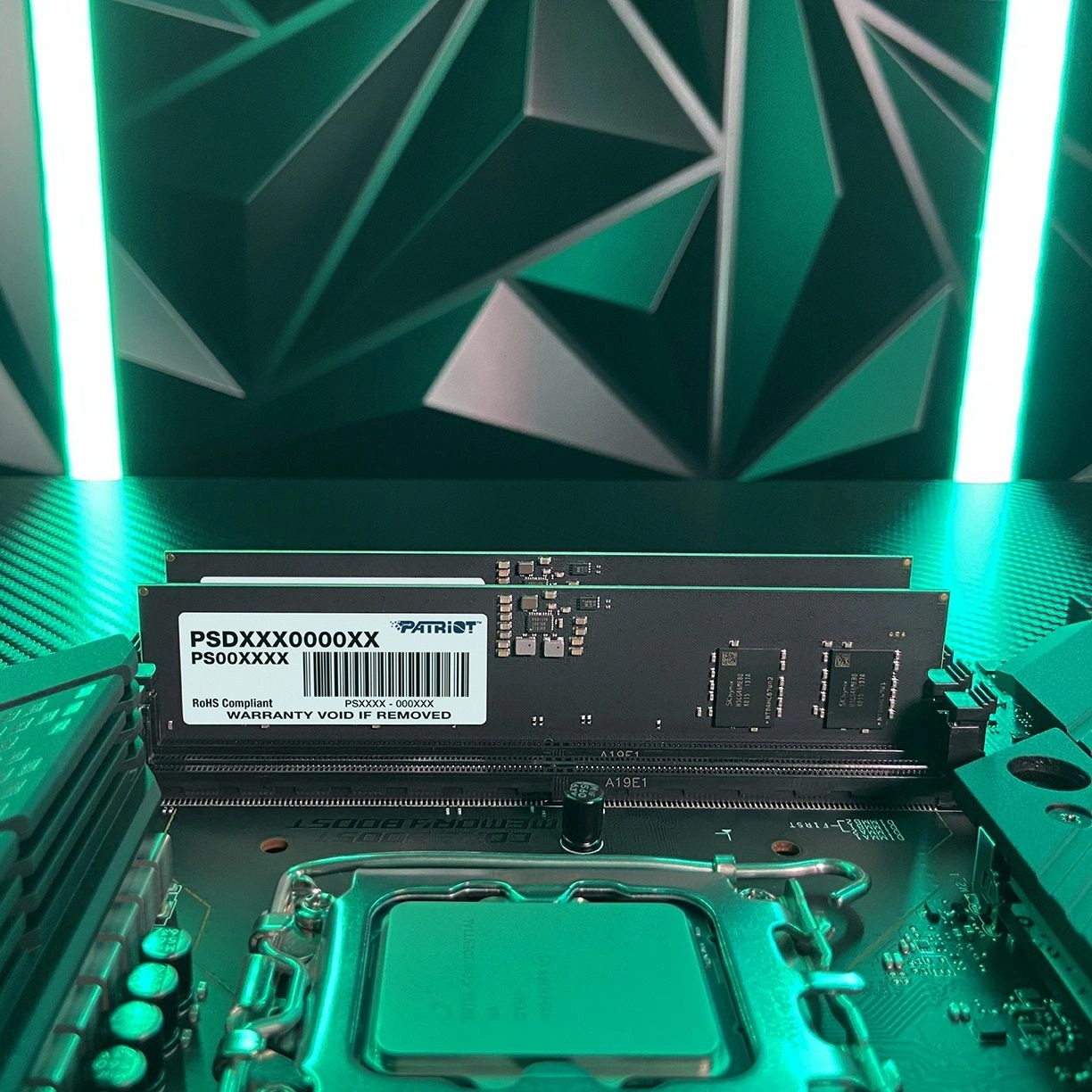 Память DDR5 16GB 5600MHz Patriot PSD516G560081 Signature RTL PC5-44800 CL46 DIMM UDIMM 288-pin 1.1В single rank Ret — миниатюра 7