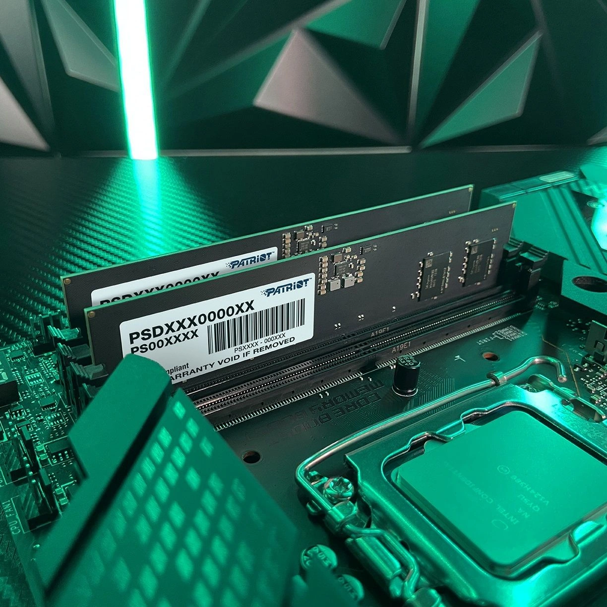Память DDR5 16GB 5600MHz Patriot PSD516G560081 Signature RTL PC5-44800 CL46 DIMM UDIMM 288-pin 1.1В single rank Ret — миниатюра 8