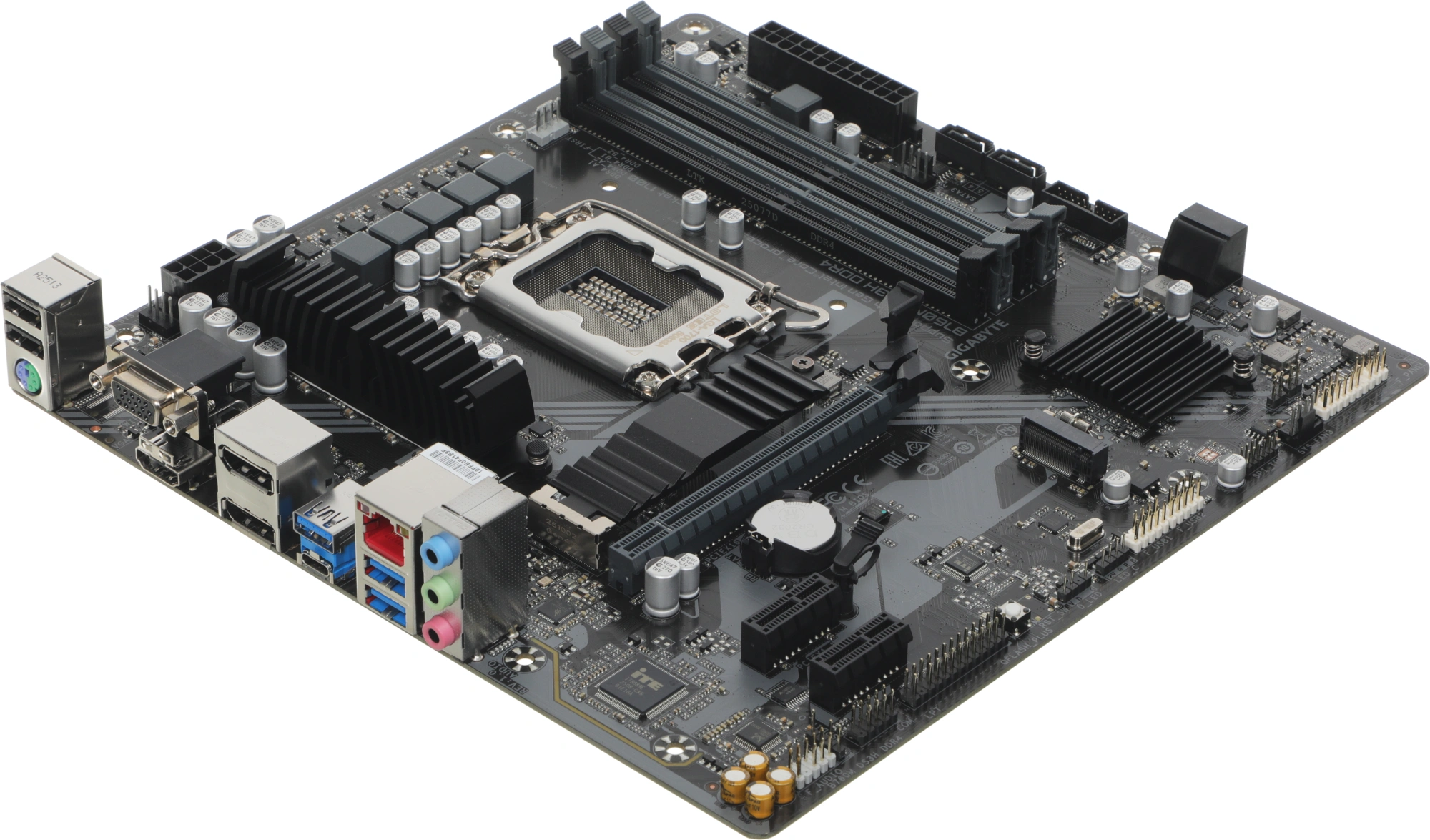 Материнская плата Gigabyte B760M DS3H DDR4 Soc-1700 Intel B760 4xDDR4 mATX AC`97 8ch(7.1) 2.5Gg RAID+VGA+HDMI+DP — миниатюра 12
