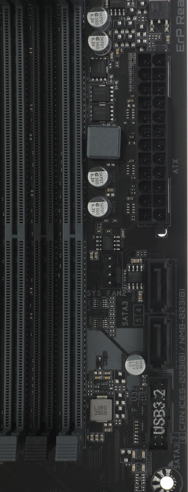 Материнская плата Gigabyte B760M DS3H DDR4 Soc-1700 Intel B760 4xDDR4 mATX AC`97 8ch(7.1) 2.5Gg RAID+VGA+HDMI+DP — миниатюра 5