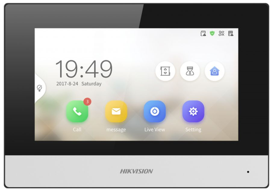 Видеодомофон Hikvision DS-KH6320-WTDE1 белый — фото 1