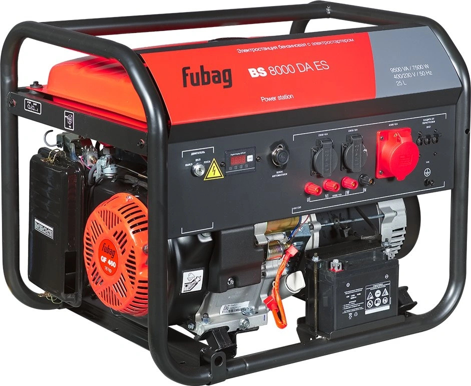 Генератор Fubag BS 8000 DA ES 9.5кВт — миниатюра 2