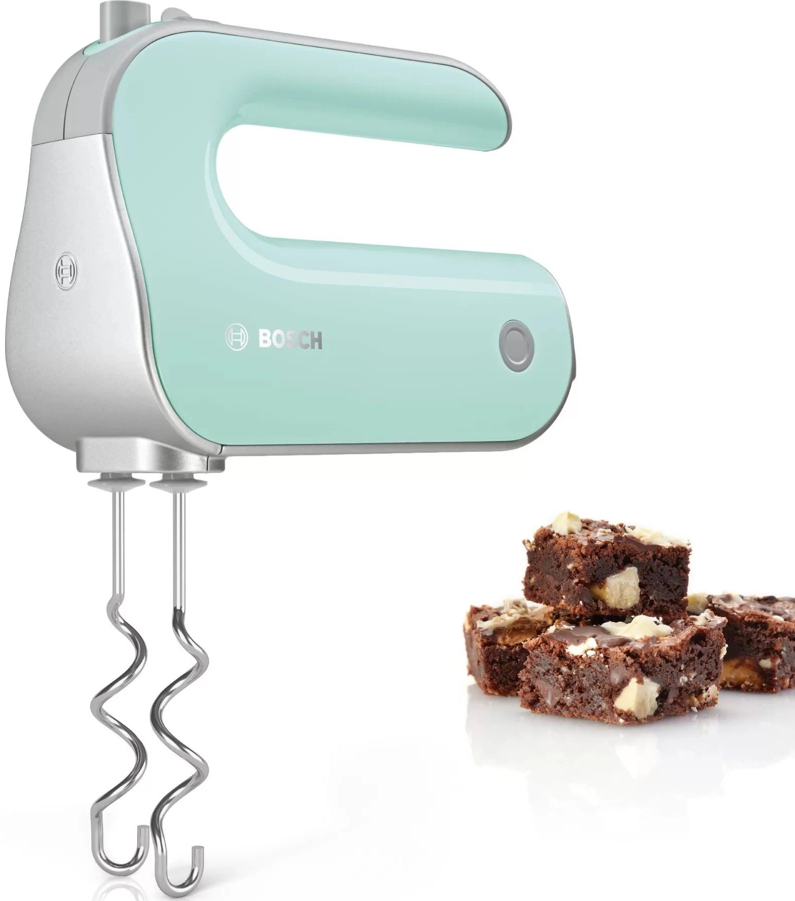 Миксер ручной Bosch MFQ40302 500Вт бирюзовый — миниатюра 3