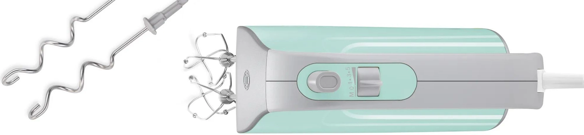 Миксер ручной Bosch MFQ40302 500Вт бирюзовый — миниатюра 2