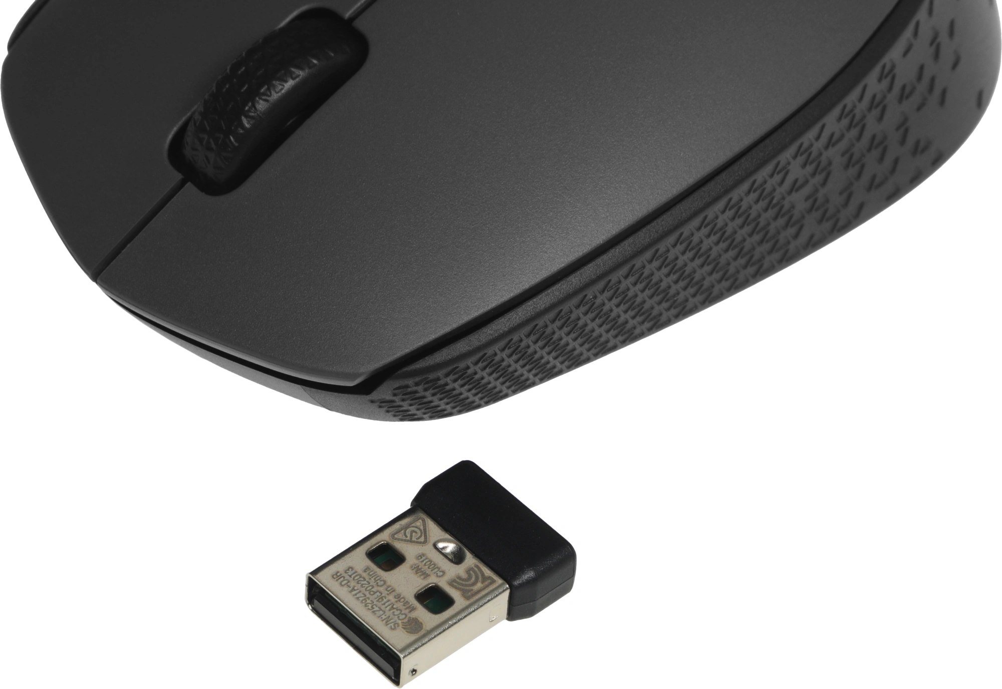 Мышь Logitech M170 серый/черный оптическая 1000dpi беспров. USB 2but (910-004646) — миниатюра 7