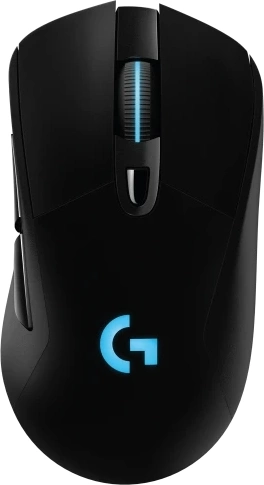 Мышь Logitech G703 LightSpeed черный оптическая 25600dpi беспров. USB 6but (910-005644) — фото 1