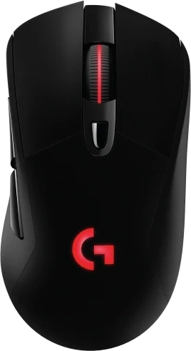 Мышь Logitech G703 LightSpeed черный оптическая 25600dpi беспров. USB 6but (910-005644) — миниатюра 3