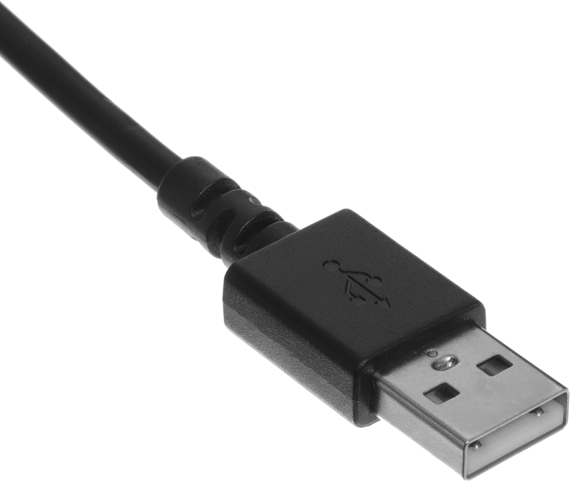 Наушники с микрофоном Logitech H390 черный/серый 1.9м накладные USB оголовье (981-000803) — миниатюра 13