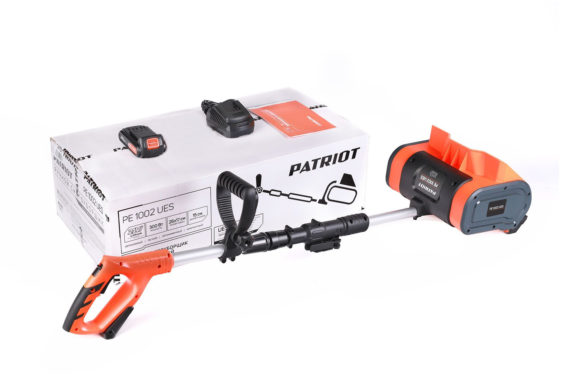 Снегоуборщик электр. Patriot PE 1002 UES — миниатюра 12