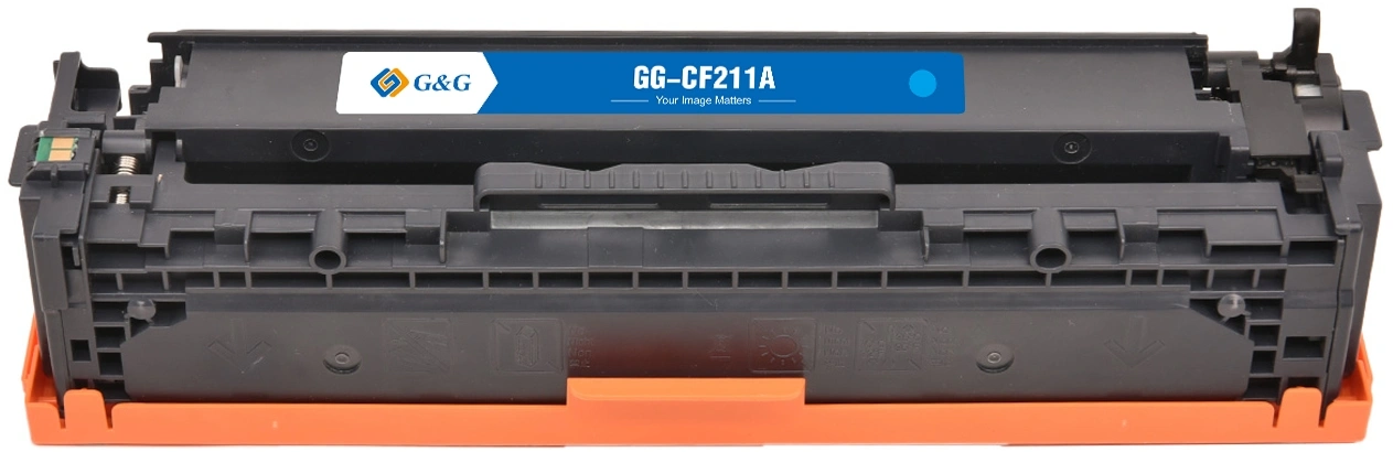 Картридж лазерный G&G GG-CF211A голубой (1800стр.) для HP HP LJ Pro 200 color Printer M251n/nw/MFP M276n/nw, Canon LBP-7100Cn/7110Cw Canon — миниатюра 2