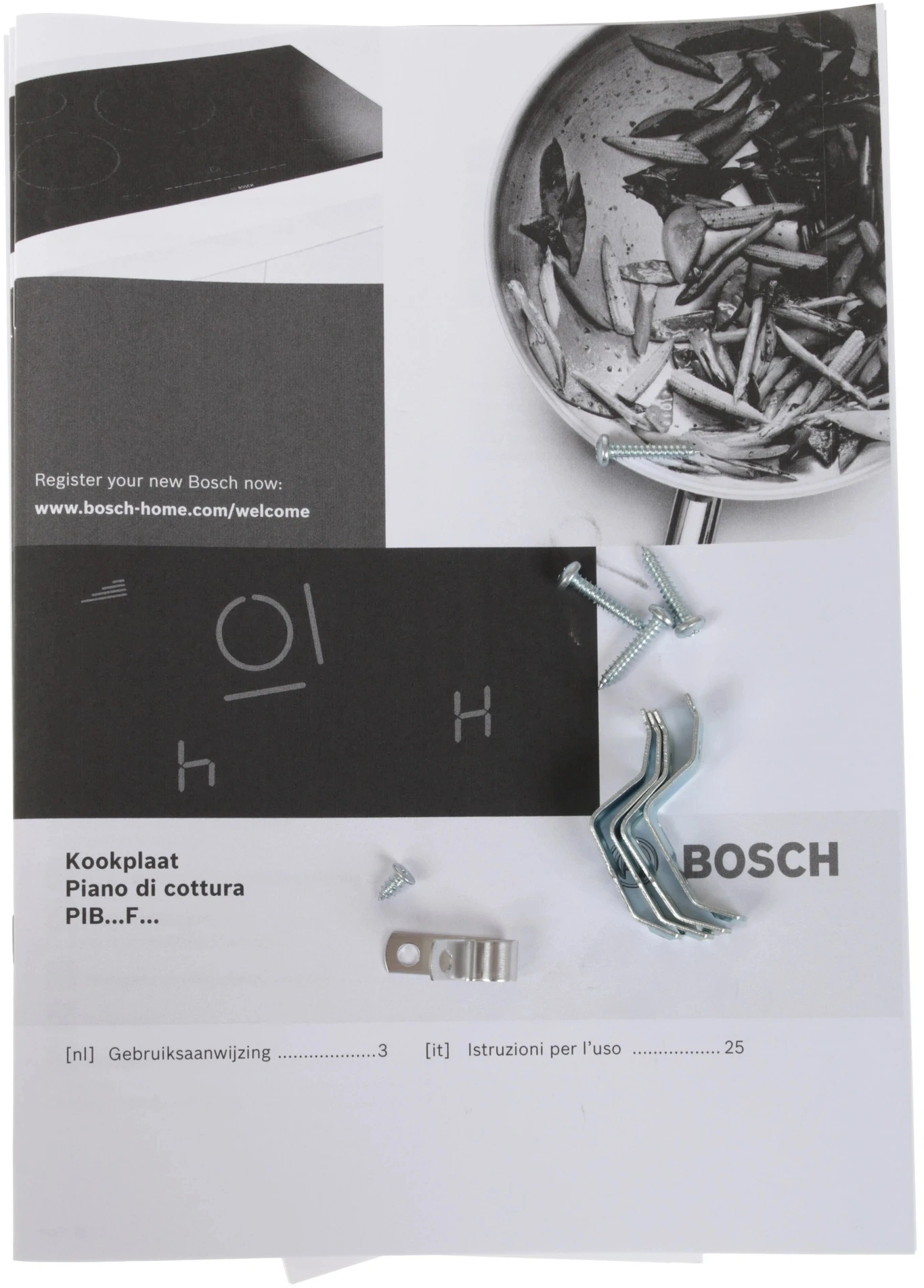 Индукционная варочная поверхность Bosch PIB375FB1E черный — миниатюра 5