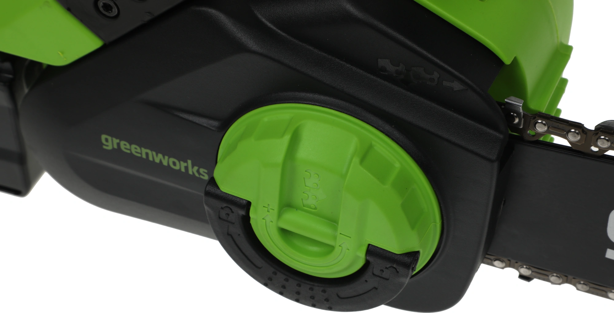 Цепная пила Greenworks G40CS30IIK4 аккум. дл.шины:12" (30cm) 1аккум. 4Ач ЗУ (2007807UB) — миниатюра 5