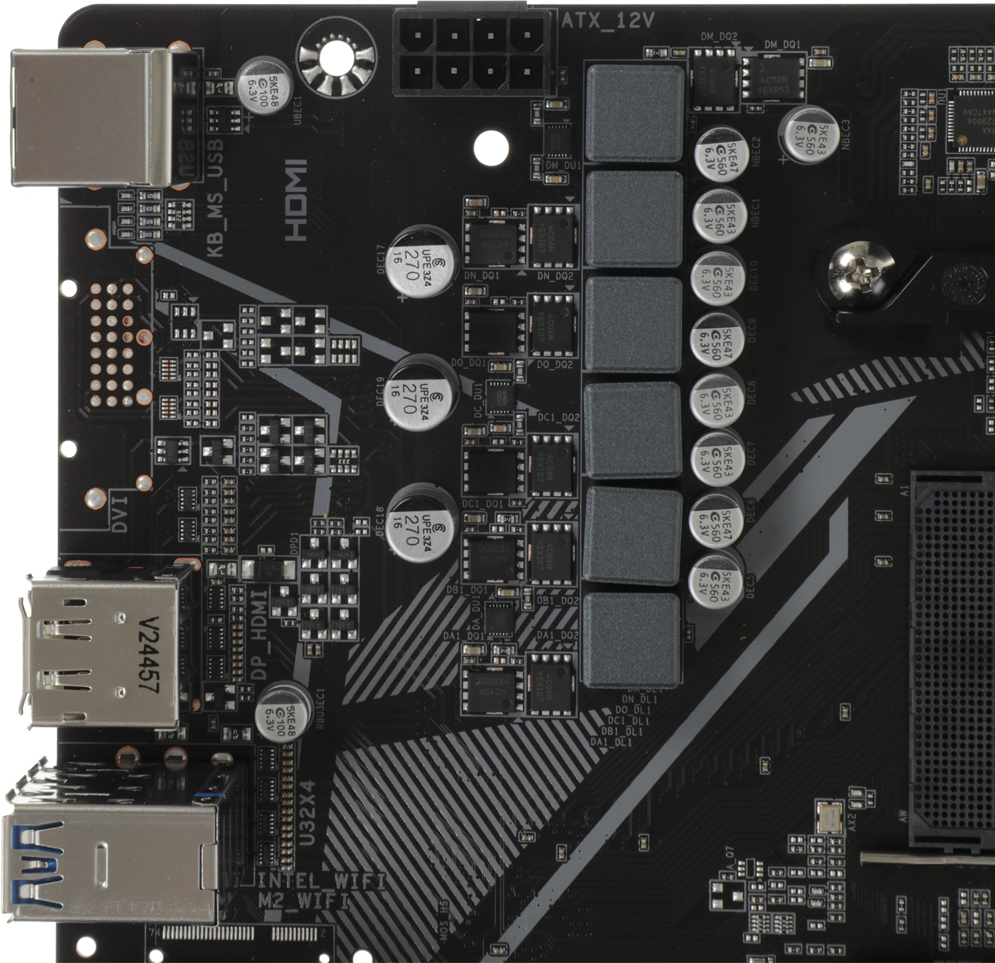 Материнская плата Gigabyte B550M K Soc-AM4 AMD B550 4xDDR4 mATX AC`97 8ch(7.1) GbLAN RAID+HDMI+DP — миниатюра 6