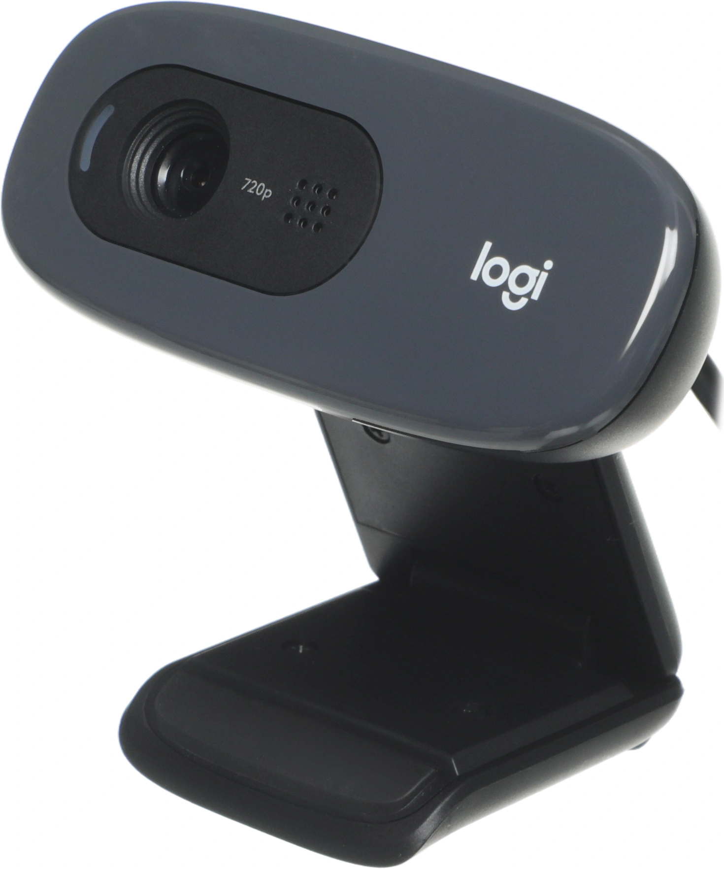Камера Web Logitech HD Webcam C270 черный 0.9Mpix (1280x720) USB2.0 с микрофоном (960-000999) — миниатюра 7