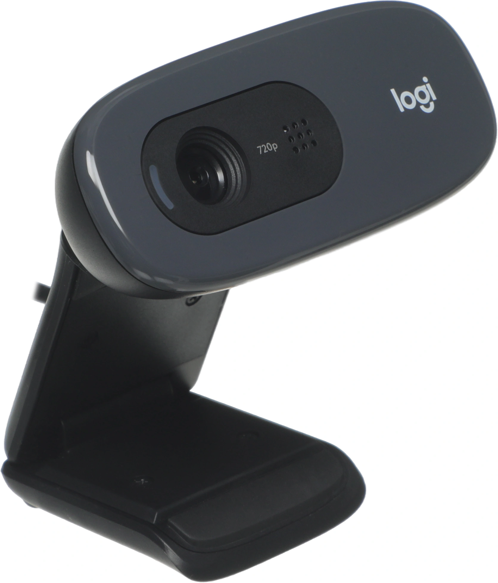 Камера Web Logitech HD Webcam C270 черный 0.9Mpix (1280x720) USB2.0 с микрофоном (960-000999) — миниатюра 8