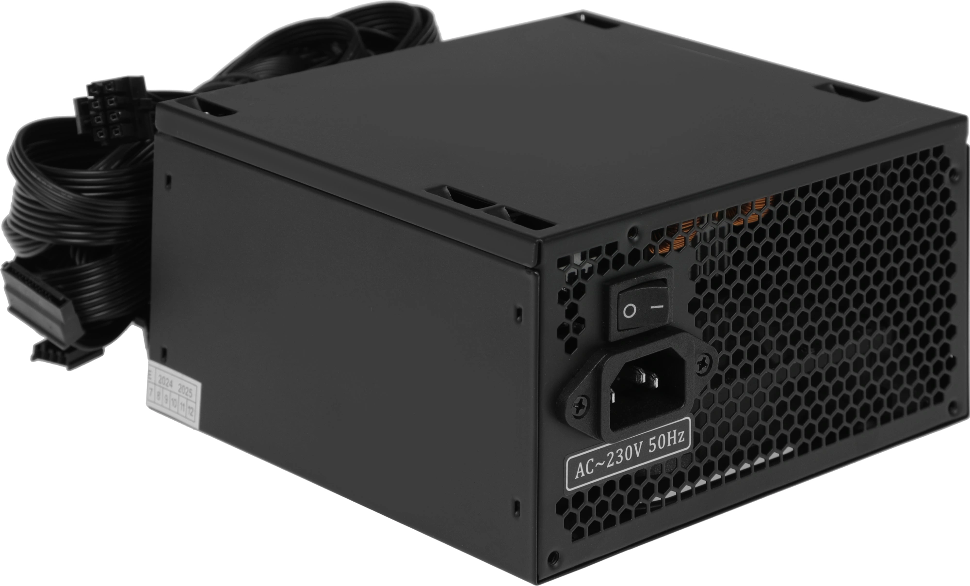 Блок питания Accord ATX 650W ACC-650-NP 24pin 120mm fan 4xSATA — миниатюра 2