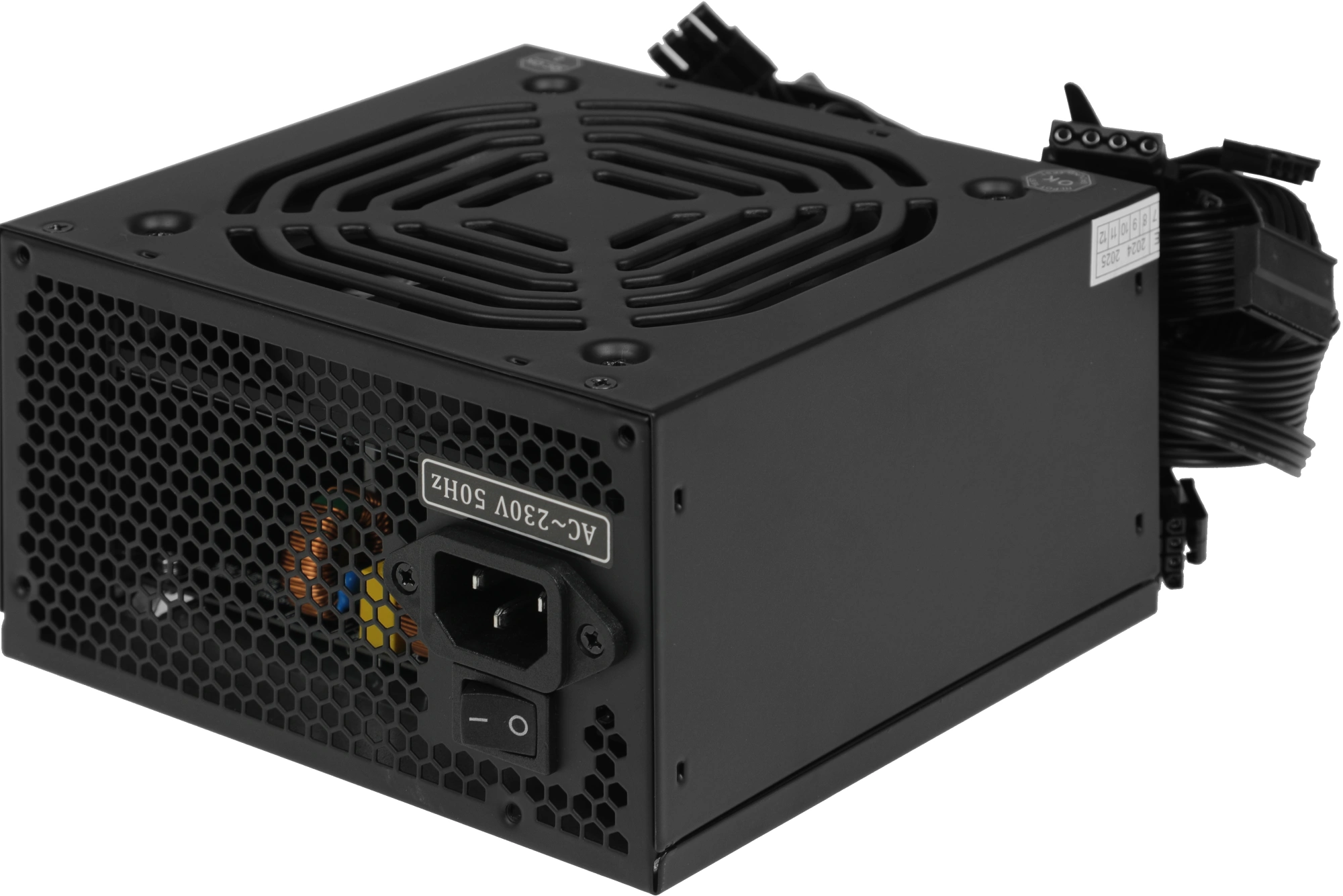 Блок питания Accord ATX 650W ACC-650-NP 24pin 120mm fan 4xSATA — миниатюра 10