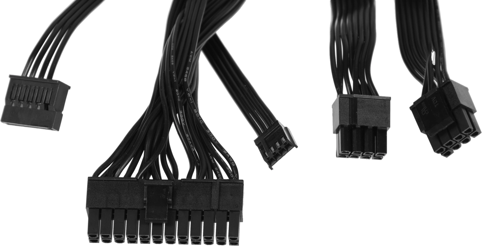 Блок питания Accord ATX 650W ACC-650-NP 24pin 120mm fan 4xSATA — миниатюра 7