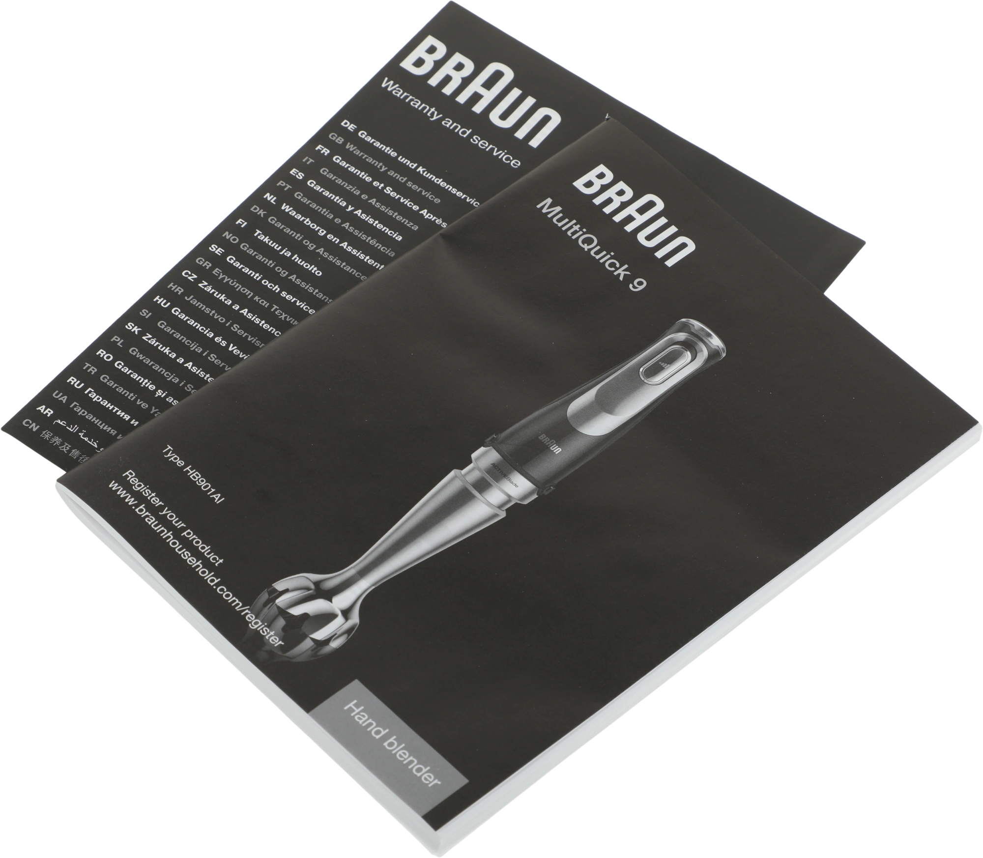 Блендер погружной Braun MQ9135XI 1200Вт черный/серебристый — миниатюра 18