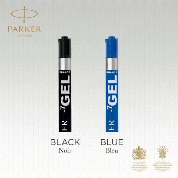 Стержень гелевый Parker Z05 (1950344) M 0.7мм черные чернила для ручек шариковых блистер — миниатюра 5