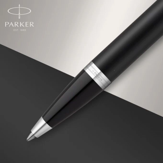 Ручка шариков. Parker IM Core (2150846) Matt Black CT M черн. черн. подар.кор.европод. — миниатюра 2