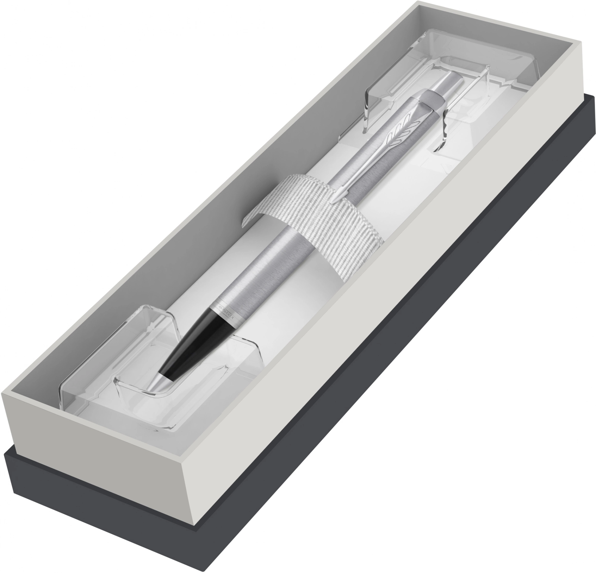 Ручка шариков. Parker IM Core (2150846) Matt Black CT M черн. черн. подар.кор.европод. — миниатюра 6